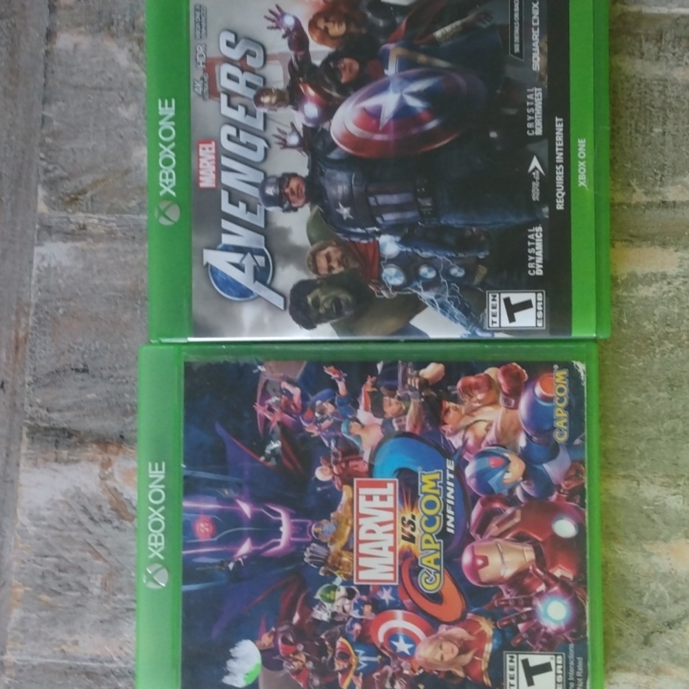 Marvel avengers Xbox One game lot